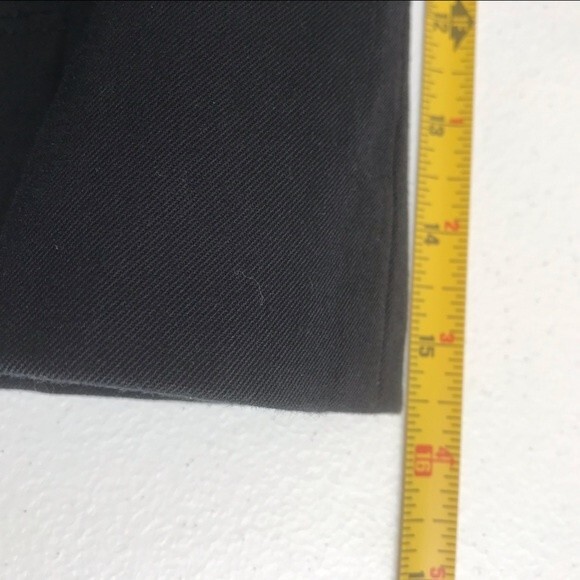 Ann Taylor Black Blazer Jacket Storm Flap Back Pleat Button Vent Women's Size 10 - Picture 11 of 15